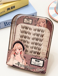 Cils artificiels <span class=keywords><strong>BQI</strong></span> sans colle, tenue longue durée sans tomber, boucles durables, cils légers pour tous les types de yeux - Product Image 6