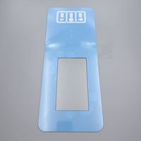 Panneau de verre trempé sur mesure de grande taille, découpé CNC, multi-perforé, imprimé, pour tableau de bord de tapis de course et extérieur