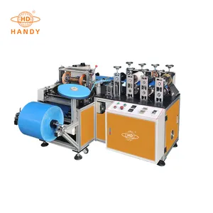 Full Automatic Disposable Non Woven PE Shoe Cover Making Machine