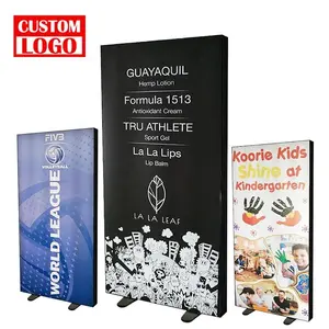 Outdoor Advertising Led Light Box Custom Advertising Light Boxes Aluminum Frameless Tension Fabric Light Box