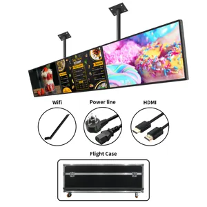 Big Discount Wall Mount Android Digital Signage Smart LCD TV Display Menu Board Indoor Ad Screen for Advertising Display