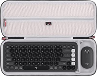 Étui rigide personnalisé pour clavier, sac de transport pour la plupart des claviers, boîte de rangement protectrice avec poignée (étui seul)