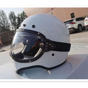 Visera Vintage para Casco de Motocicleta, Precio de Fábrica, Casco Retro, Casco de Carreras Genial - Product Image 1
