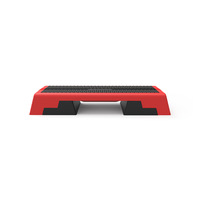 Plataforma de Step Aeróbico ZHOYA de 3 Niveles de Altura Ajustable, 101 cm, Antideslizante, 15.5-25.5 cm, Tabla de Ejercicios para Gimnasio y Hogar