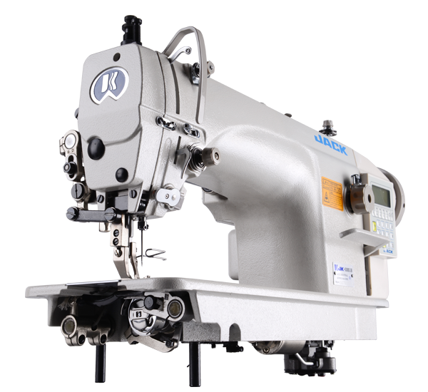 JACK JK-6380E Walking Foot Lockstitch Machine Computerized Flatbed Industrial Sewing Machines for Heavy Duty Leather Bags
