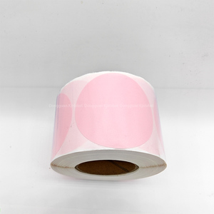 Dán nhãn nhiệt đầy màu sắc, cuộn giấy nhiệt tròn 2 inch, dán nhãn tròn đầy màu sắc - Product Image 4