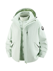 Chaqueta Gore-Tex para mujer, chaqueta de plumón tres en uno, abrigo de montañismo impermeable y cortavientos para otoño e invierno, para <span class=keywords><strong>hombre</strong></span> - Product Image 3