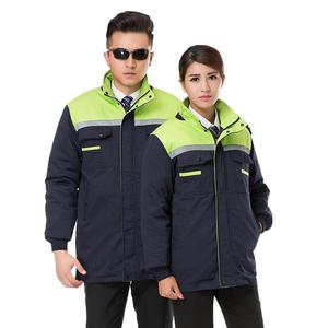 ซิกซี ZX-9112 เสื้อผ้าบุผ้าฝ้ายกันความเย็น, เสื้อคลุมทำงานป้องกัน, กันน้ำ, กันน้ำค้างแข็ง, ชิ้นเดียวหรือสองชิ้น, แบบหนา - Product Image 5