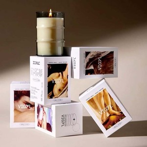 Logo In Nâu Kraft Sóng Hộp Các Tông Cho Đóng Gói Quà Tặng Vận Chuyển Hộp Jar Chai Nến Thủy Tinh Giấy Bưu Phẩm Hộp - Product Image 6