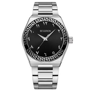 Reloj de Pulsera Besseron con Esfera Luminosa, Montre Homme 2024, Acero Inoxidable 316L, Movimiento de Cuarzo Japonés, Relojes para Hombre - Product Image 3