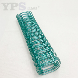 Gebrauchte Farb spirale Doppels chleifen draht O Binde ring Draht O 3 1 für Notizbuch und Kalender für Buch bindung - Product Image 4