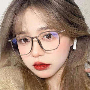 Nuevas gafas modernas con filtro de luz azul, montura rectangular completa de TR90, lentes de PC unisex para protección ocular. - Product Image 4