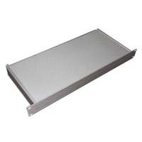 Boîtier d'amplificateur de boîtier en aluminium extrudé anodisé personnalisé OEM Boîtier de montage en rack 1U de 19 pouces Boîtier de châssis de serveur GPU