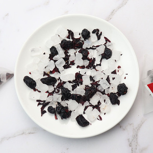Té Herbal a Granel de Arándanos, Rosas y Groselos Negros para la Digestión y la Belleza de la Piel - Infusión Funcional en Polvo 180g, Empaque Artesanal de Grado Hely - Product Image 1