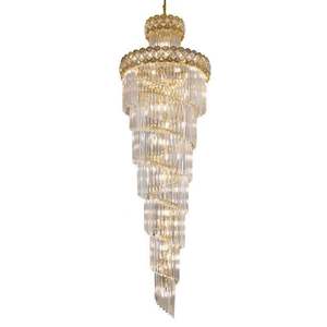 K9-Grandes lampes suspendues en cristal de luxe modernes et claires pour escaliers d'hôtel - Product Image 6