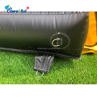 Toboggan aquatique gonflable géant commercial Slip N Pool en liquidation à vendre