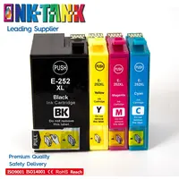 INK-TANK 252 T252 XL 252XL T252XL T2521 Премиум Совместимый струйный картридж для Epson рабочей силы WF-7610 WF-7720 принтер