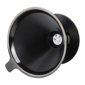 23 años de fábrica colgante oído de acero inoxidable Pour café Filtro de goteo cono - Product Image 3