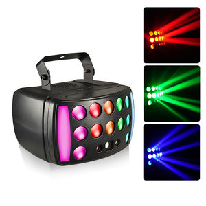 DMX512 RGBW Led Faisceau Lumières Sonore Contrôlé Rouge Vert Laser Lumière Courir Cheval Papillon Clignotant Secouant Effet De La Tête Éclairage - Product Image 1