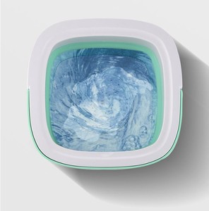 เครื่องซักผ้าพกพาแบบพับได้อัตโนมัติ รุ่นปี 2020 พร้อมกระดานซักผ้า - Product Image 3