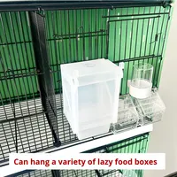 Cage d'élevage pliable en métal avec plateau en plastique pour oiseaux Jade, Canari, Oiseau-ornement, Hirondelle grise, Grand Jaune Doré