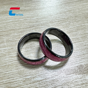 Anillo <span class=keywords><strong>NFC</strong></span> de cerámica programable NTAG424 Rfid Smart <span class=keywords><strong>Nfc</strong></span> Ring para hombres y mujeres Pago - Product Image 6