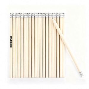 Lápiz de Madera de 7 Pulgadas con Borrador, Personalizable con Logotipo, HB 2B 2H, Regalo Promocional para el Regreso a Clases, Regalos Promocionales Personalizados al por Mayor - Product Image 1