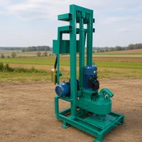 2025 produit chaud 3KW 380V pliable petit Portable haute productivité rotatif électrique puits d'eau plate-forme de forage moteur de Machine