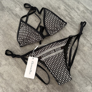 Wholesale Luxury Designer Bikinis for Women Custom Logo Sexy Swimsuit Drawstring Decoration <strong>1</strong> <strong>Piece</strong> <strong>Bathing</strong> <strong>Suit</strong> for Couples