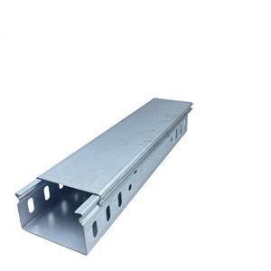 Caja de cableado de acero sólido perforada con cubierta extraíble para construcción, capacidad para 32 piezas, acabado de superficie anticorrosión para facilitar el montaje. - Product Image 3