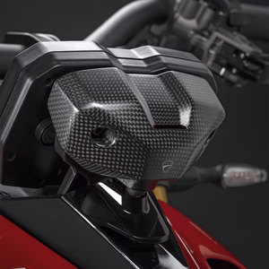 Couverture de tableau de bord en fibre de carbone pour moto Streetfighter V4 S 2020 2023 - Product Image 3