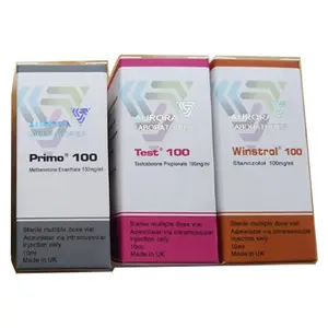 VB-298 बहुत लोकप्रिय शैली कस्टम उपचय पेशी इंजेक्शन स्टेरॉयड पैकेजिंग 10 ml शीशी होलोग्राम लोगो के साथ बोतल कागज बक्से