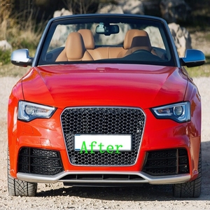 Kit pour <span class=keywords><strong>audi</strong></span> <span class=keywords><strong>RS5</strong></span> 2008 — 2012, pare-choc avant avec Grille noire, pour au-di A5 B8, 2 pièces - Product Image 5