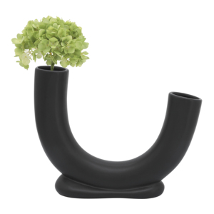 Vaso in Ceramica a Forma di U per Arredamento Soggiorno, Vaso Alternativo per Fiori, Decorazione per Camera da Letto, Casa, Ufficio - Product Image 2