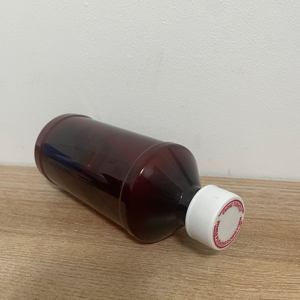 4oz & 16oz (473ml) Amber PET Oral Liquid Bottles Screw Cap-<b>Empty</b> Honghu H-01 <b>for</b> Medicine Syrup Cosmetics (Silk Screen Printing) - Product Image 3