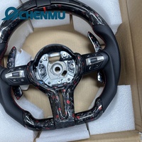 Volant en fibre de carbone forgée avec LED, fourni directement par l'usine, pour BMW F10 F30 F25 F16 F11 F12 F32 F20 F22 F31 F36 F40 F80 F18