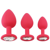 Unisex Analplugs in Verschiedenen Größen und Farben mit Glatter Textur Anal-Trainingsplugs Erotikspielzeug für Erwachsene