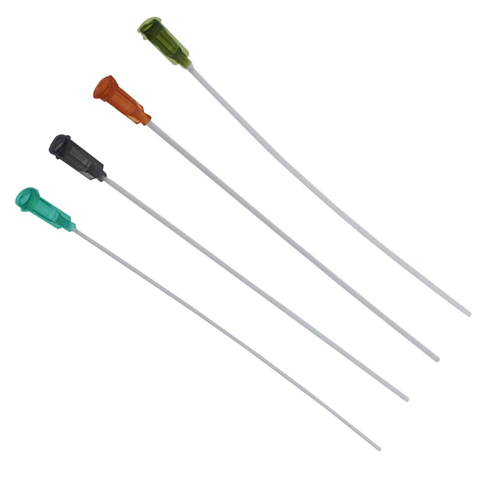 Длина трубки 125 мм 4 дюйма ПП гибкий игольчатый Дозирующий советы для жидкого мыла или следы клея заправка чернил