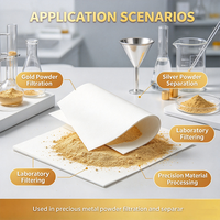 Papier filtre pour désoption d'or, résistant aux acides, CAS n° Pureté 100% pour le recyclage des métaux électroniques