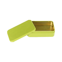 Boîtes carrées personnalisées en fer Boîtes cadeaux en fer cosmétique Boîtes métalliques universelles