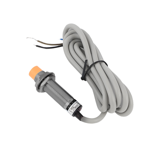 Capteur de proximité inductif Yuli YULI-M12DG à montage fileté M12, électromagnétique, détection d'espacement d'air de 20 mm, détection de métaux, NPN PNP, normalement fermé - Product Image 1