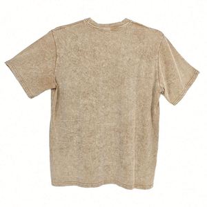 Design Cotton Custom DTG logo Tee Acid Washed Spray White T <b>Shirt</b> Print T-<b>shirt</b> - Product Image 5