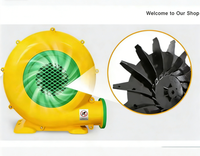 Souffleur d'air électrique à coque plastique, puissant, 550W, portable, pour structures gonflables