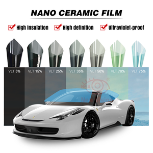 NOUVEAU <span class=keywords><strong>Film</strong></span> pour vitres nano céramique résistant aux UV 1,8 mil <span class=keywords><strong>2</strong></span> plis Série HR <span class=keywords><strong>Film</strong></span> pour vitres de voitures teintées - Product Image 2