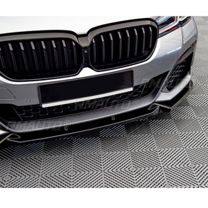 Pour BMW Série 5 G30 2020-2023 : Kit Carrosserie Complet (Lame de Pare-chocs Avant, Splitter, Diffuseur, Protection de Pare-chocs) - Accessoires Auto - Product Image 4