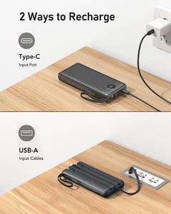 Power Bank Wireless HY HY-PB02 di Alta Qualità 10000mAh 5000mAh con Display LED, Scaldamani Portatile 40/50, Ingresso Type-C, Ricarica Rapida 22.5W - Product Image 4