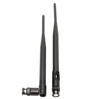 Antenne omnidirectionnelle sans fil portable 5dbi avec connecteur BNC, amplificateur de signal Wifi pour intérieur, antenne externe