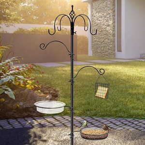 Cibo per uccelli con palo per uccelli incluso con vassoio a rete che attira uccelli selvatici - Product Image 6