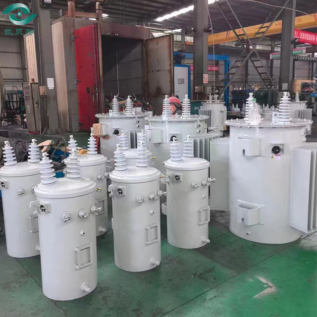 50KVA Single Phase Oil Immersed Pole Mount Power Distribution Transformer