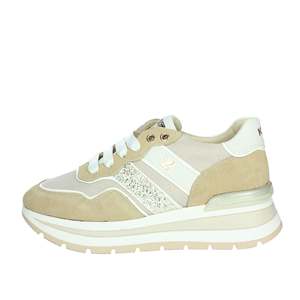 Sneakers Donna Keys K 10571 Beige con Plateau Chunky - Product Image 1